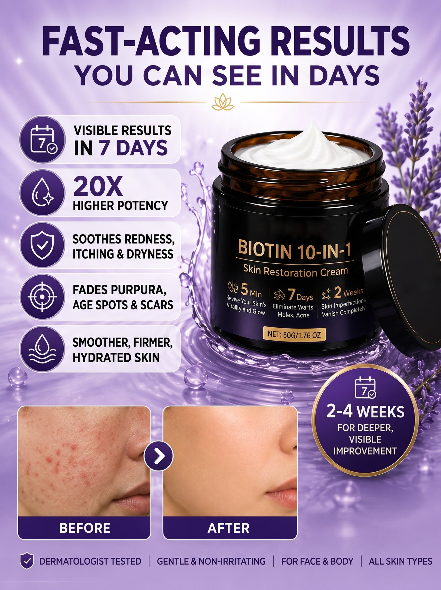 Moisturizing Skin Care Cream
