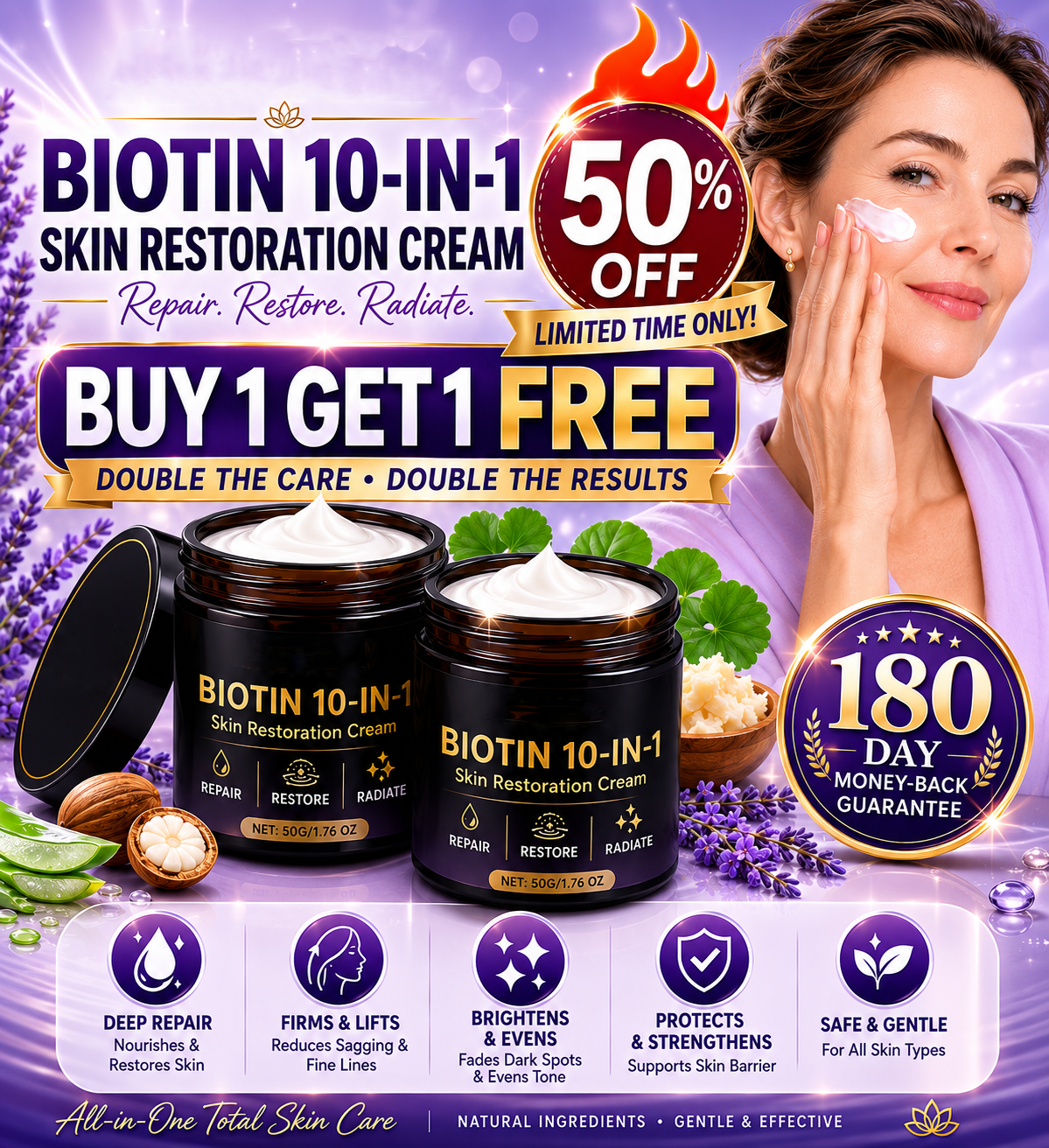 Moisturizing Skin Care Cream